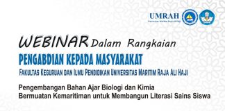 Webinar Prodi Pendidikan Biologi FKIP UMRAH